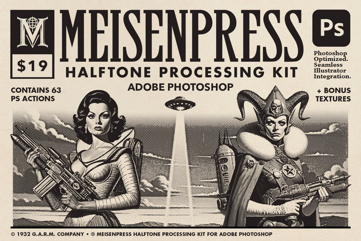 Meisenpress Halftone Processing Kit