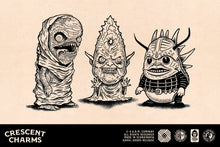 Load image into Gallery viewer, Crescent Charms