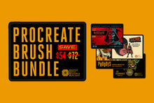 Load image into Gallery viewer, Procreate Class & Brush Bundle