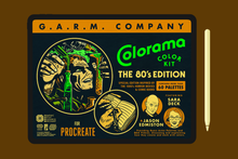 Load image into Gallery viewer, Colorama Color Kit - 80&#39;s Edition (Procreate)
