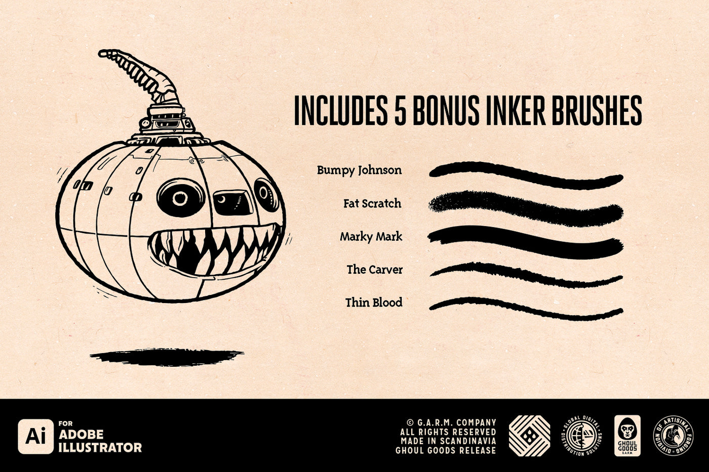 Adobe Illustrator Brush Bundle