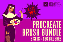 Load image into Gallery viewer, Procreate Brush Bundle
