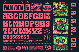 Palm Volta - Display Typeface
