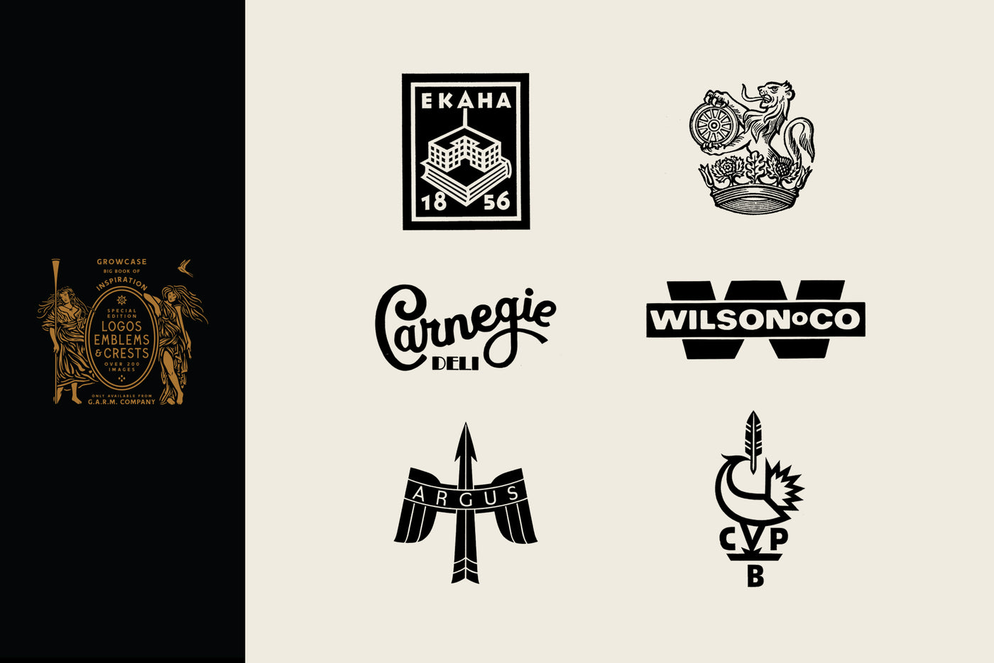 Growcase Big Book of Inspiration - Special Edition: Logos, Emblems & Crests