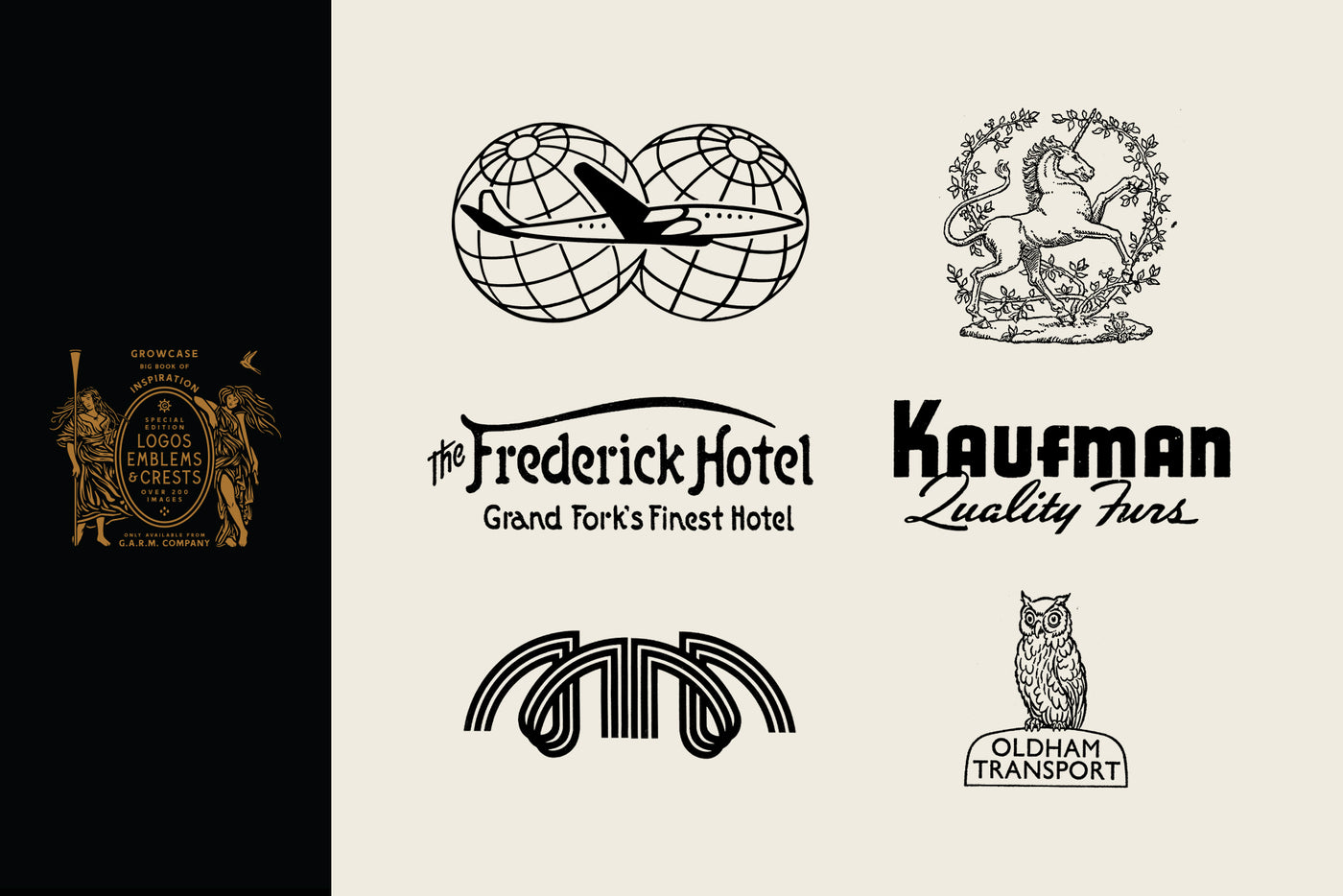 Growcase Big Book of Inspiration - Special Edition: Logos, Emblems & Crests