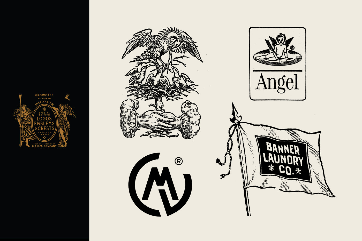 Growcase Big Book of Inspiration - Special Edition: Logos, Emblems & Crests