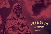 Load image into Gallery viewer, Intaglio - Engraving Effect Kit (Photoshop)
