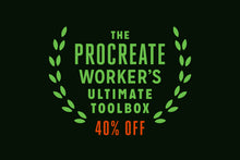 Load image into Gallery viewer, The Procreate Worker&#39;s Ultimate Toolbox
