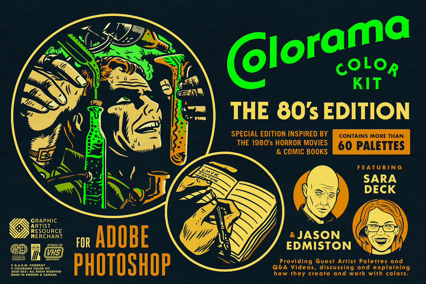 Colorama Color Kit - 80's Edition (Photoshop)