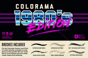 Colorama Color Kit - 80's Edition (Procreate)